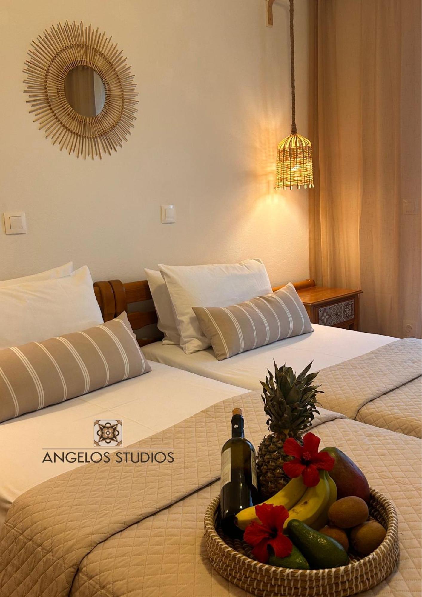 Angelos Studios 1-2 In Faliraki Rhodes-Ground Floor מראה חיצוני תמונה