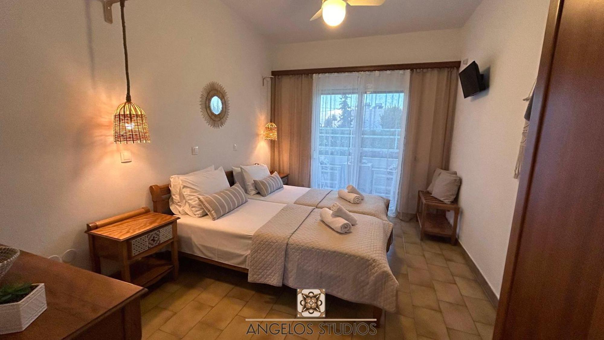 Angelos Studios 1-2 In Faliraki Rhodes-Ground Floor מראה חיצוני תמונה