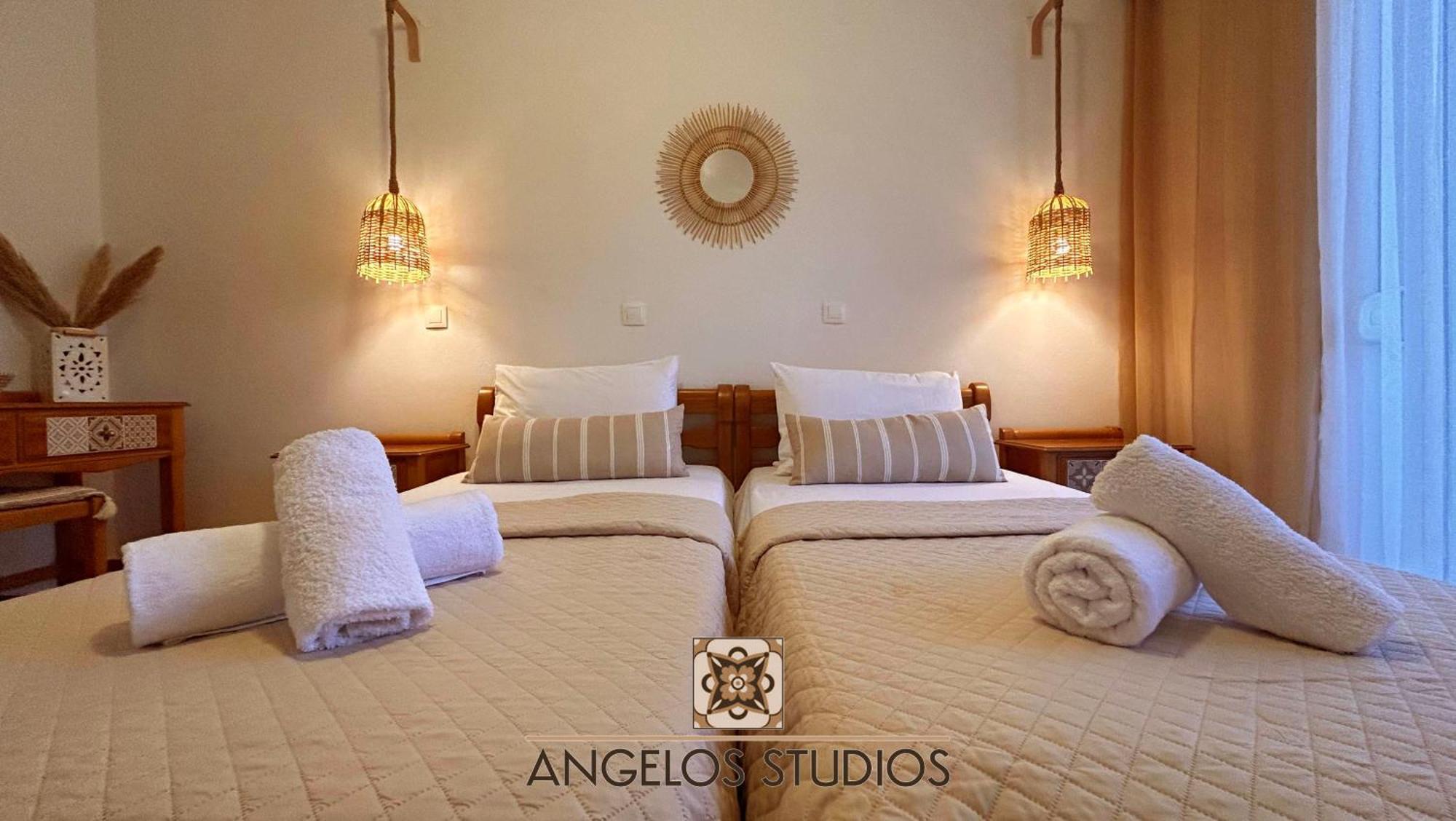 Angelos Studios 1-2 In Faliraki Rhodes-Ground Floor מראה חיצוני תמונה
